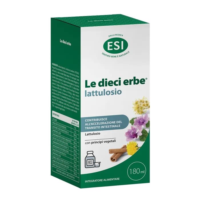 Le Dieci Erbe Soluzione Liquida per Regolarità Intestinale 180 ml - ESI
