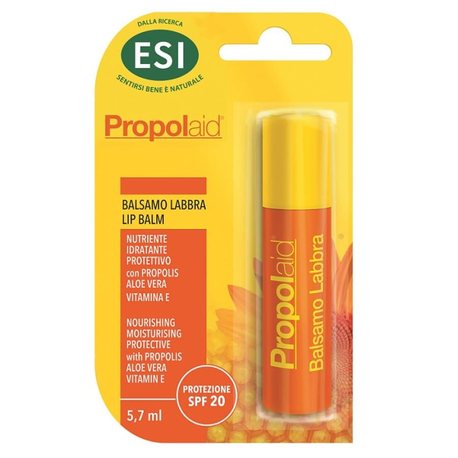 Esi Propolaid Balsamo Labbra SPF20 con Propoli e Aloe Vera 5,7 ml - ESI