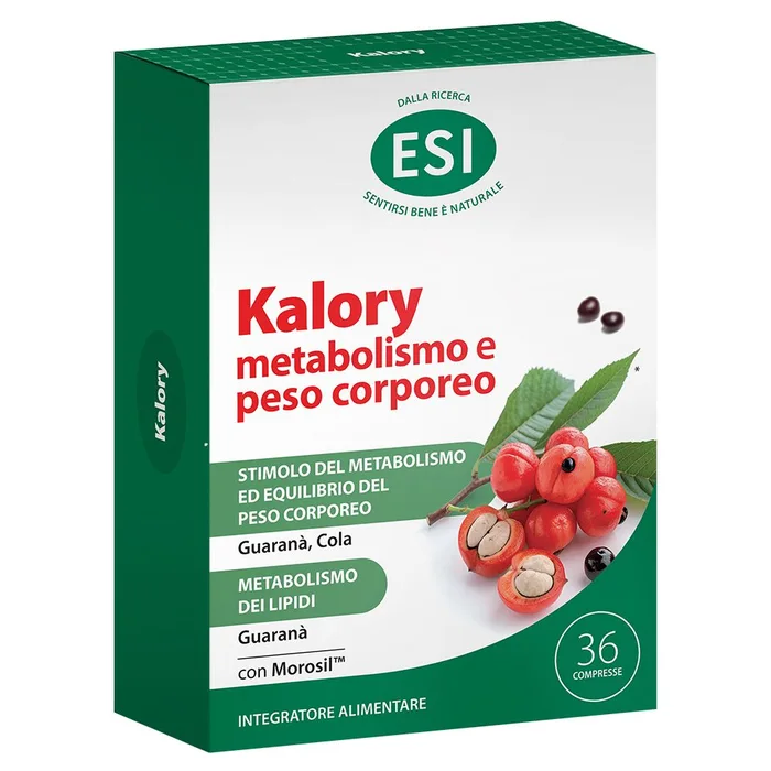 Kalory Metabolismo e Peso Corporeo Integratore Alimentare con Morosil 36 Compresse - ESI