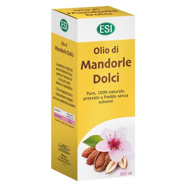 Olio di Mandorle Dolci 100 ml Uso Interno ed Esterno - ESI