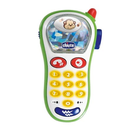 Chicco 60067 Telefonino Vibra e Scatta con Luci Suoni e Foto 1 Pezzo - Chicco