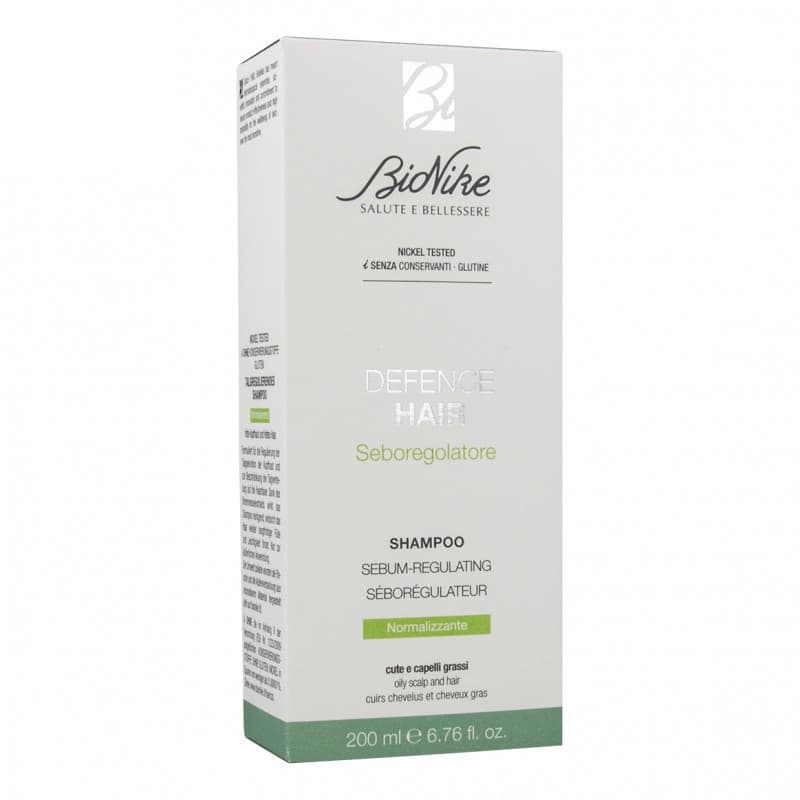 Bionike Defence Hair Shampoo Normalizzante Seboregolatore 200ml - Bionike