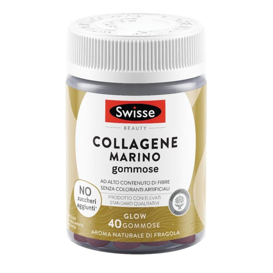 Swisse Collagene Marino Integratore in Pastiglie Gommose 40 Pezzi - Swisse