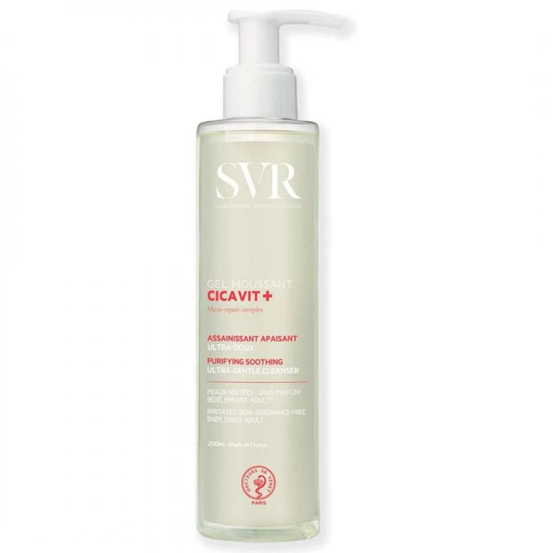 Cicavit+ Gel Moussant Detergente Lenitivo Ultra Delicato 200 ml - SVR