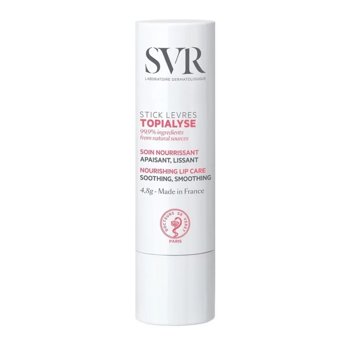 SVR Topialyse Stick Labbra Nutriente per Labbra Secche e Screpolate 4,8 g - SVR