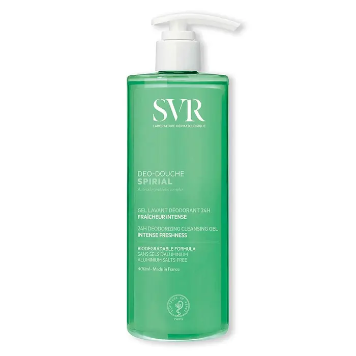 Spirial Deo Douche Gel Detergente Deodorante Freschezza Intensa 400 ml - SVR