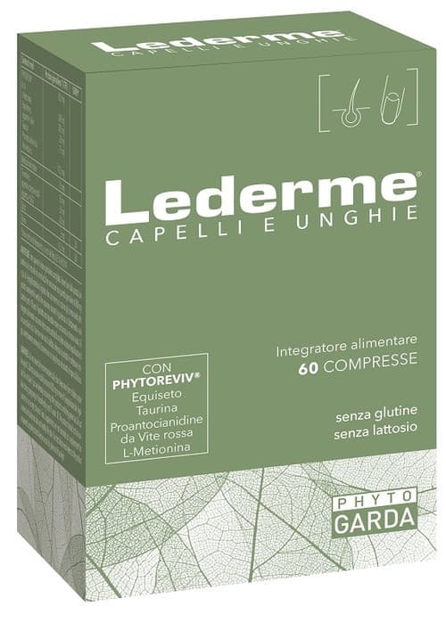 Lederme Capelli Unghie Integratore con Equiseto 60 Compresse - NAMED