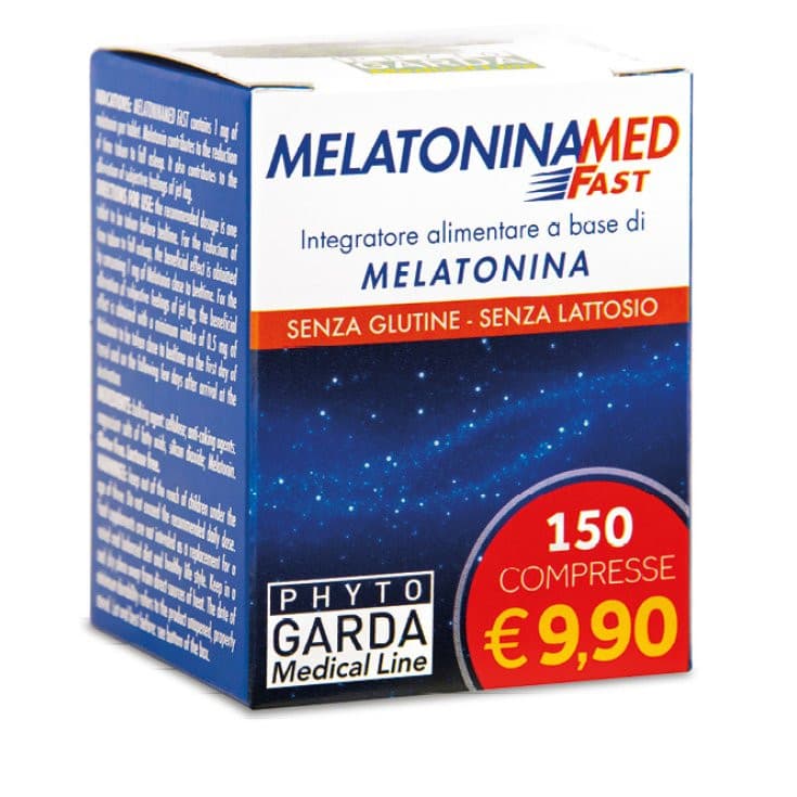 Melatoninamed Fast Integratore Alimentare per Sonno 150 Compresse - NAMED