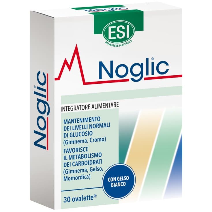 Noglic Integratore Metabolismo Carboidrati e Lipidi 30 Ovalette - ESI