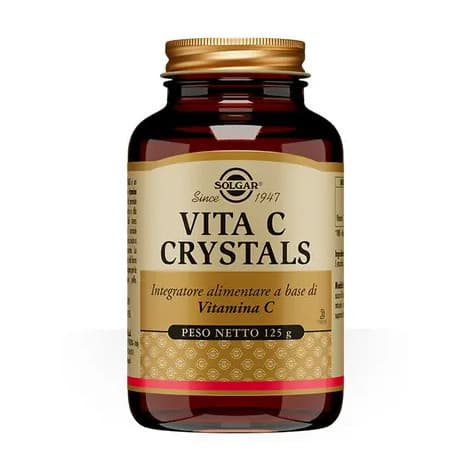Vita C Crystals Integratore Vitamina C Pura in Polvere 125 g - Solgar