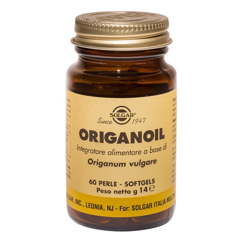 Origanoil Integratore Benessere Intestinale e Digestione 60 Perle - Solgar