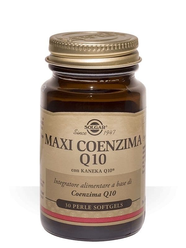 Maxi Coenzima Q10 Integratore Antiossidante 30 Perle - Solgar
