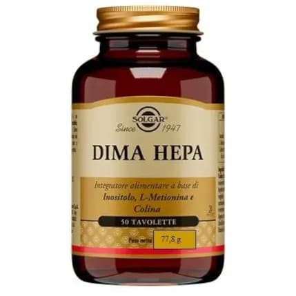 Dima Hepa Supporto Detox Fegato 50 Tavolette - Solgar