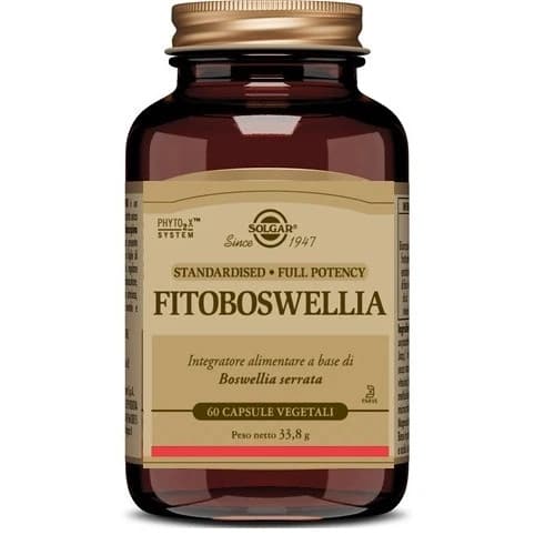 Fitoboswellia Integratore Funzione Digerente e Articolare 60 Capsule Vegetali - Solgar