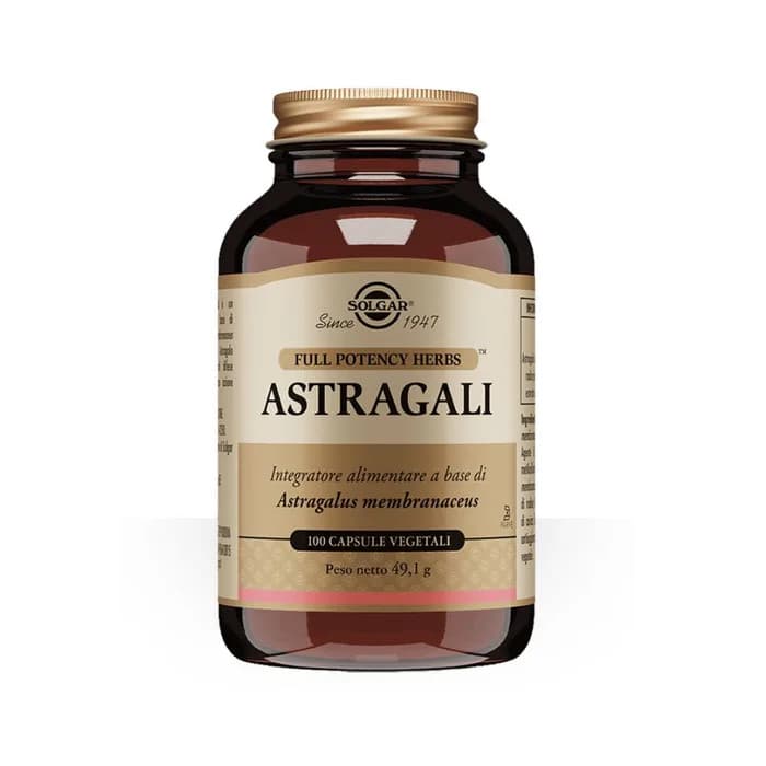 Astragali Integratore Supporto Sistema Immunitario 100 Capsule Vegetali - Solgar