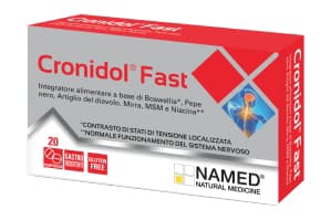 Named Cronidol Fast Integratore Benessere Osteoarticolare 20 Compresse
