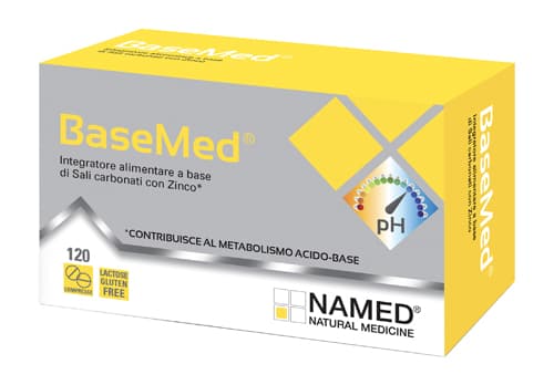 Named Basemed Integratore per il metabolismo 120 compresse