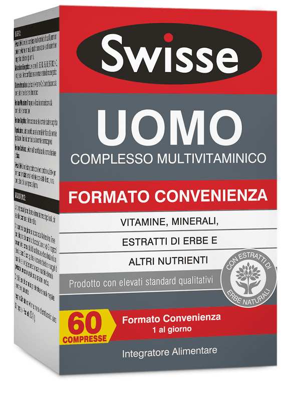 SWISSE UOMO MULTIVITAMINICO 60 compresse