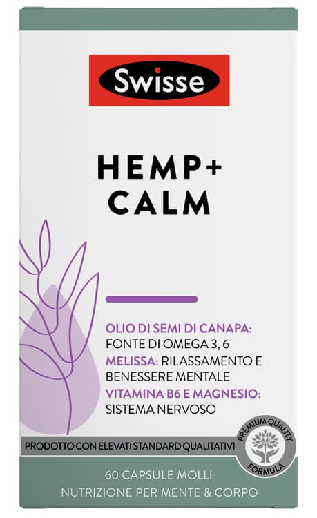 SWISSE HEMP+ CALM 60CPS