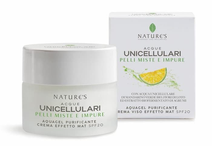 NATURES AQUAGEL CREMA VISO