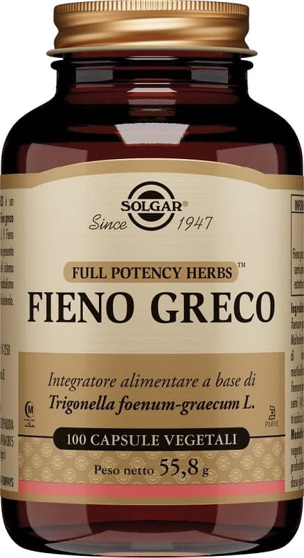 FIENO GRECO 100 Cps SOLGAR
