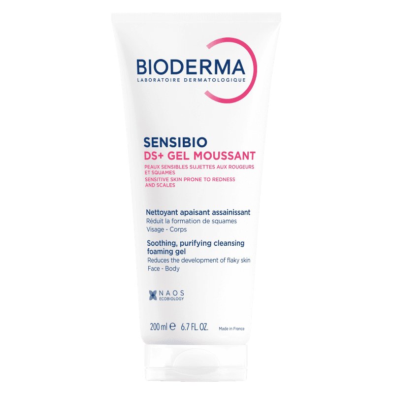 Bioderma Sensibio DS+ Gel Moussant - Gel detergente purificante anti-rossori - 200 ml
