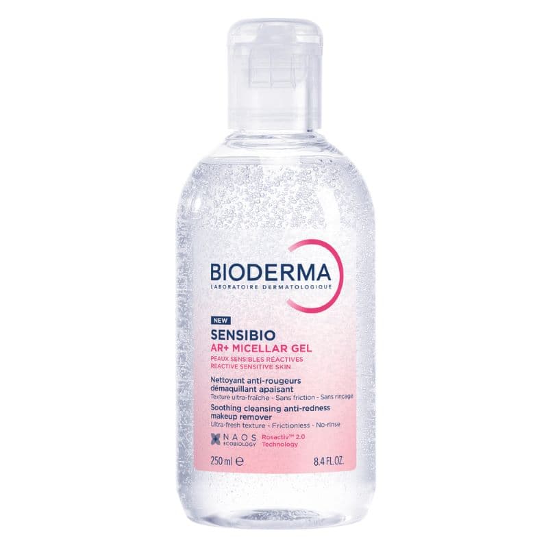 Bioderma Sensibio AR+ Gel Micellare - Gel detergente struccante anti-rossore - 250 ml