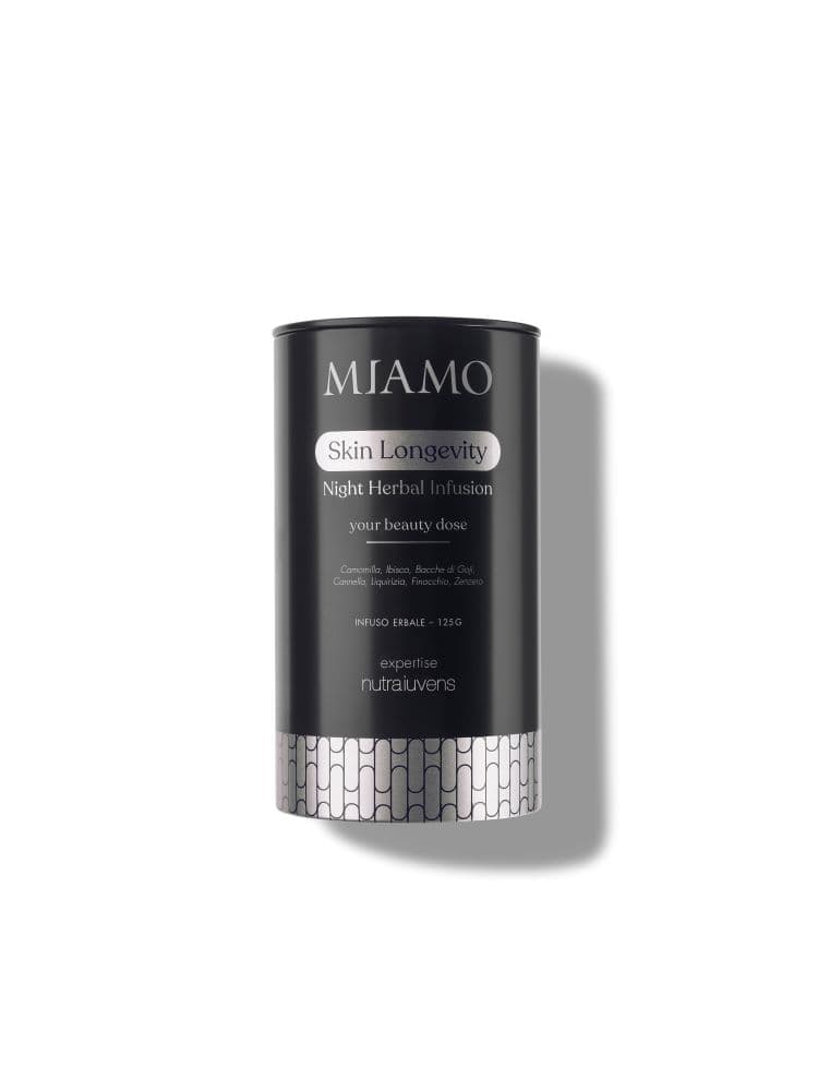 Miamo Expertise Nutraiuvens Night Herbal Infusion - Infuso erbale - La tua dose di bellezza - 125 g