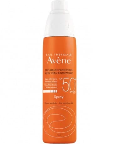 Eau Thermale Avene Spray Solare SPF 50+ Protezione Solare Molto Alta Pelli Sensibili 200 ml