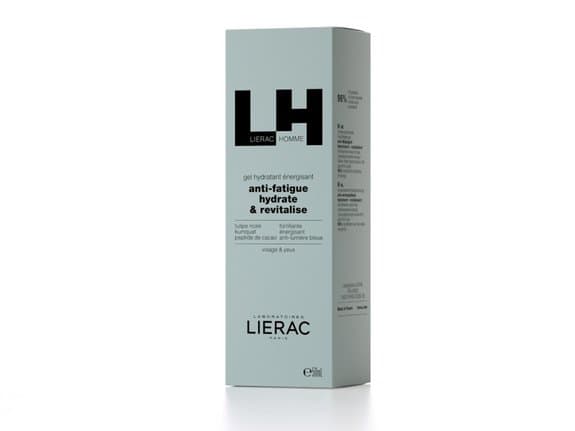 Lierac Homme Gel Idratante Energizzante - Gel viso ad effetto anti fatica - 50 ml