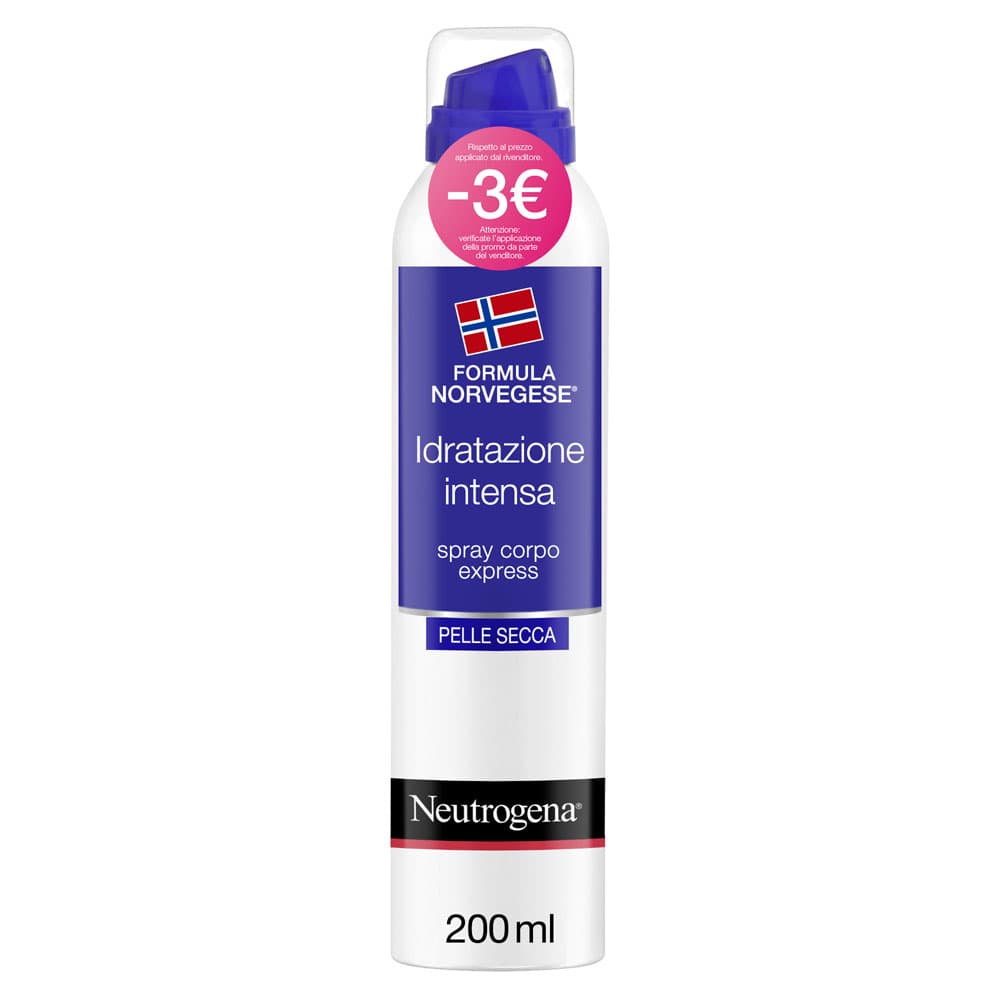 Neutrogena - Spray Corpo Express Idratazione Intensa - 200 ml