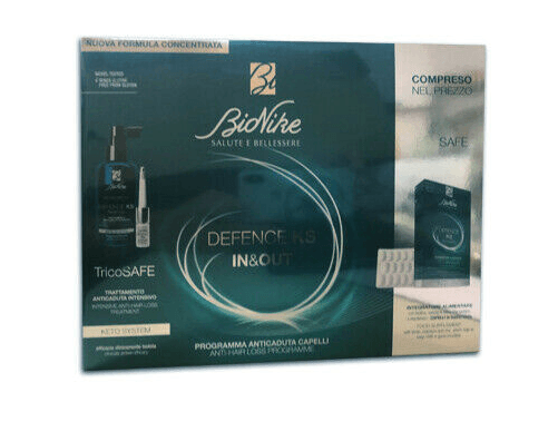 Bionike Defence Ks In & Out Bipack - Trattamento anticaduta + attivatore capillare + Integratore alimentare - Nuova formula concentrata