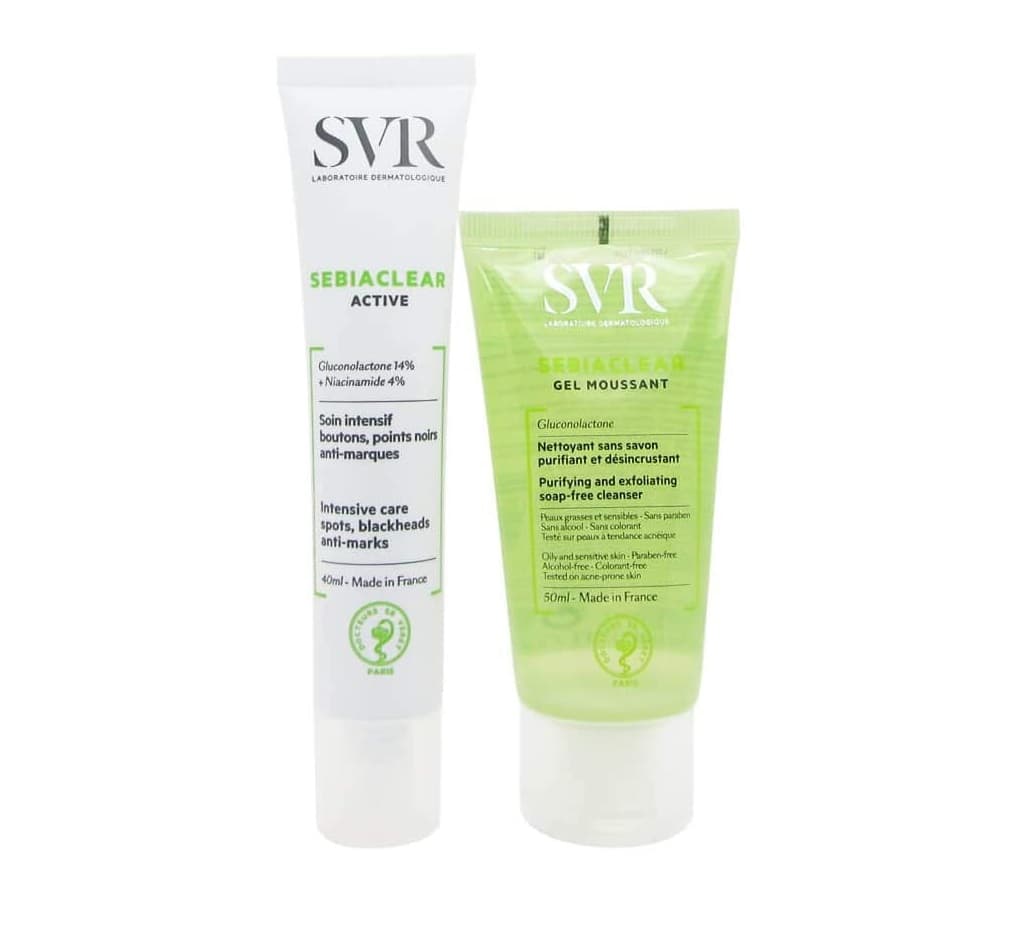 Sebiaclear Active 40ml + Gel Moussant 200ml omaggio
