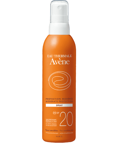 Eau Thermale Avene Spray Corpo SPF 20 Protezione Solare Media 200 ml