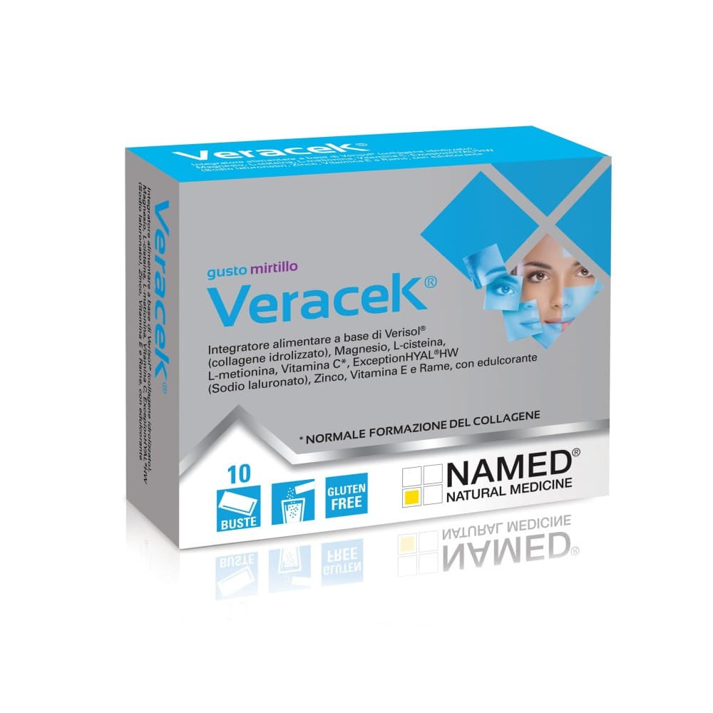 Named Veracek Integratore Alimentare per Pelle e Unghie 10 Bustine