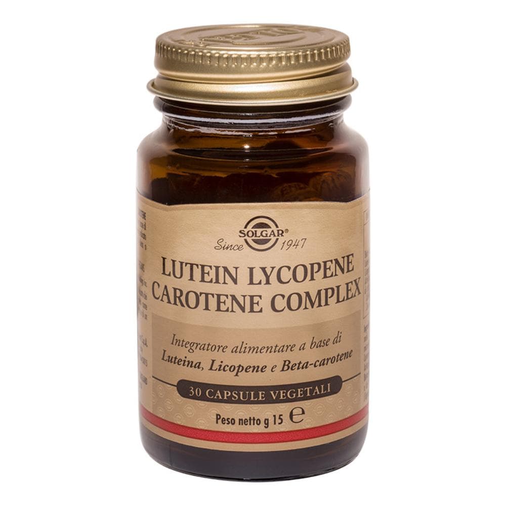 LUTEIN LYCOPENE CAR 30CPS SOLGAR