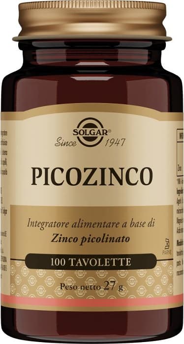 PICOZINCO 100TAV SOLGAR