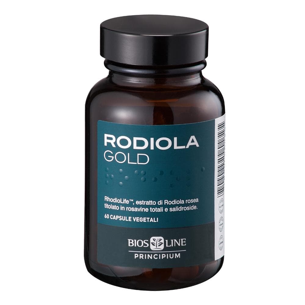 Bios Line Energia Mentale Principium Rodiola Gold Integratore 60 Capsule
