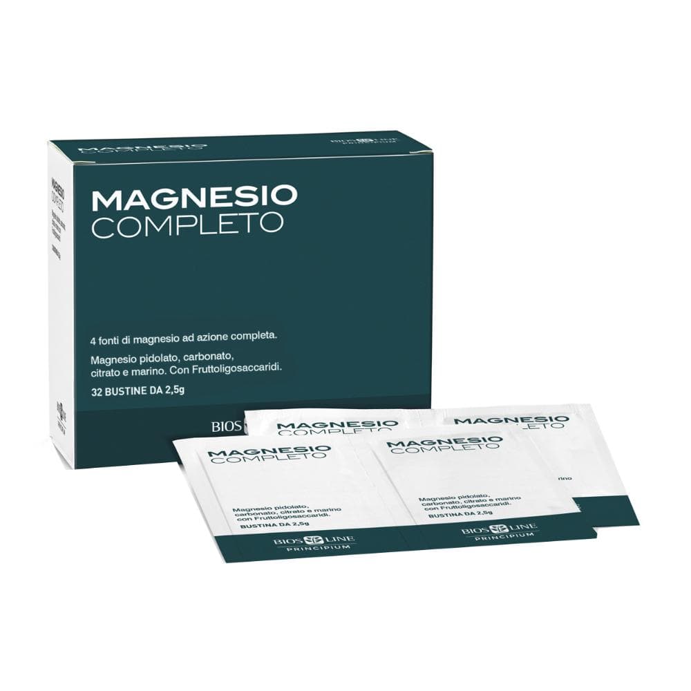 Bios Line Principium Magnesio Completo Integratore Alimentare 32 Bustine