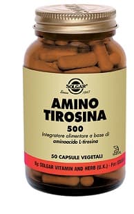 AMINO TIROSINA 500 50CPS SOLGAR<