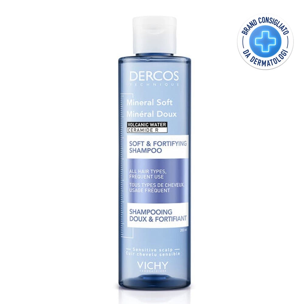 Vichy Dercos - DT Dolcezza Shampoo Minerale, 200ml