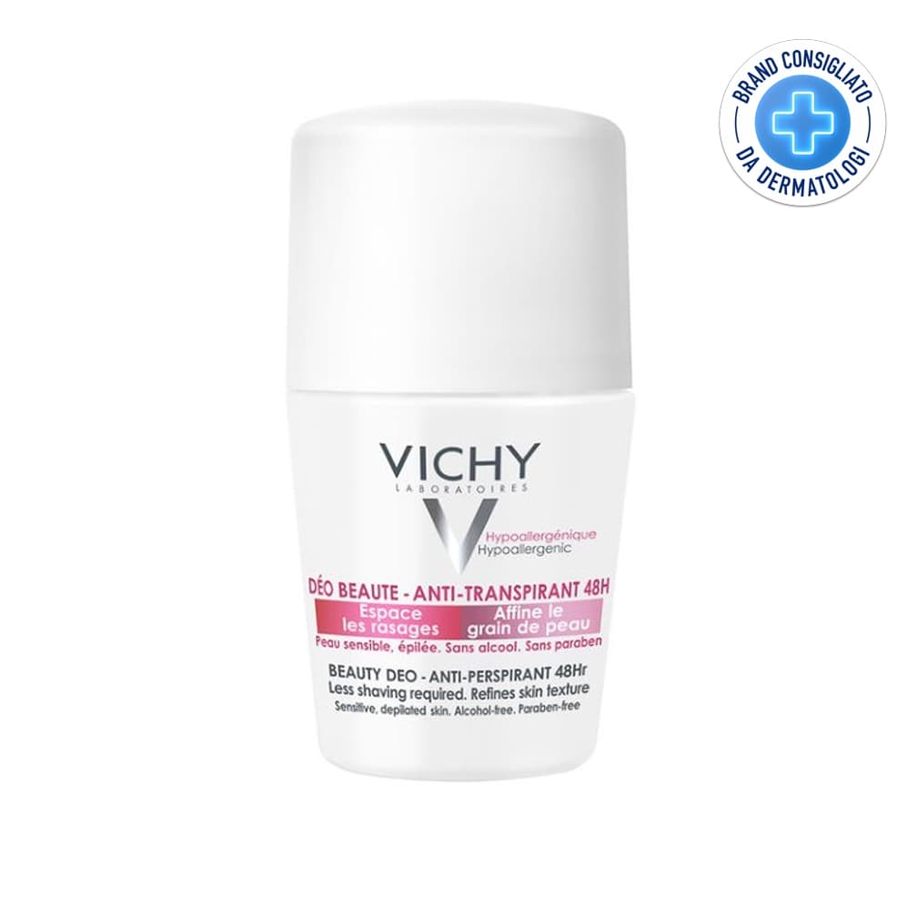 Vichy Deodorante Roll-On Antitraspirante 48H, 50ml
