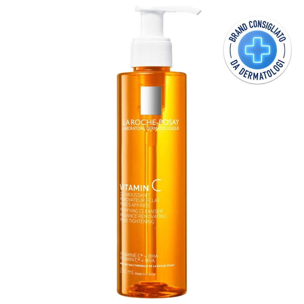 La Roche-Posay Vitamin C Detergente Viso Purificante Idratante e Levigante, 200ml