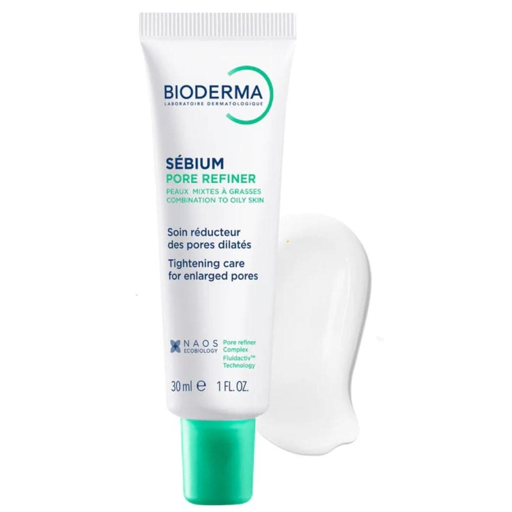 Bioderma Sebium Pore Refiner - Crema viso opacizzante per ridurre i pori dilatati, 30 ml