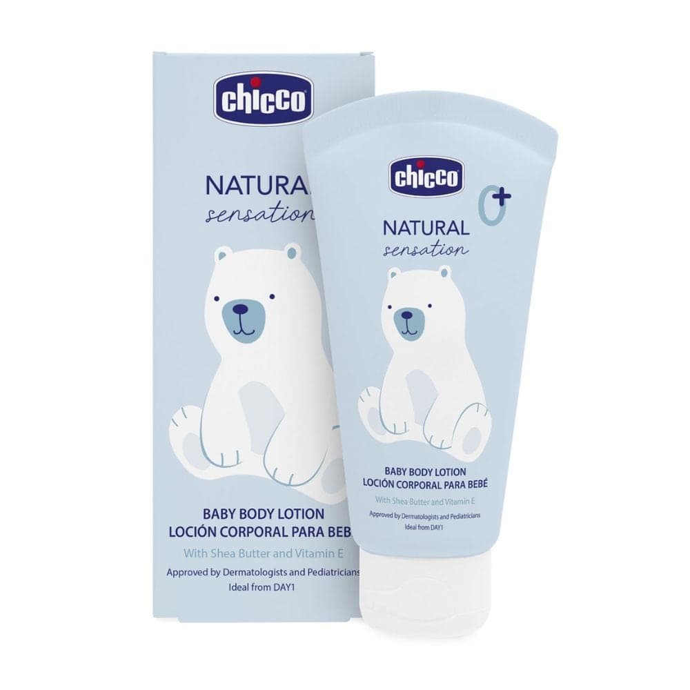 Chicco Natural Sensation - Baby Crema Corpo per Bambini 0M+, 150ml